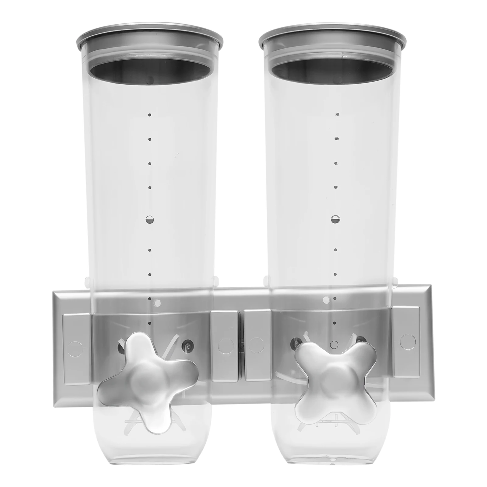 3L Wall-Mounted Food Dispenser, 2 Barrel Cereal Dispenser, 101Oz Dry-Food Dispenser, Food Grain Storage Tanks for Rice, Millet
3L Wall-Mounted Food Dispenser, 2 Barrel Cereal Dispenser, 101Oz Dry-Food Dispenser, Food Grain Storage Tanks for Rice, Millet