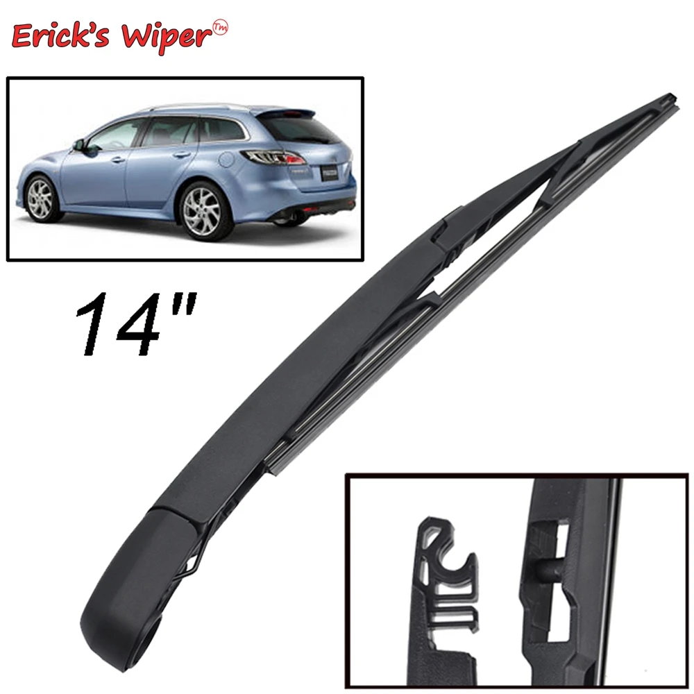 Erick's Wiper 14" Rear Wiper Blade & Arm Set Kit For Mazda 6 Estate MK2 2007 - 2012 Windshield Windscreen Tailgate Window Brush
Erick's Wiper 14" Rear Wiper Blade & Arm Set Kit For Mazda 6 Estate MK2 2007 - 2012 Windshield Windscreen Tailgate Window Brush