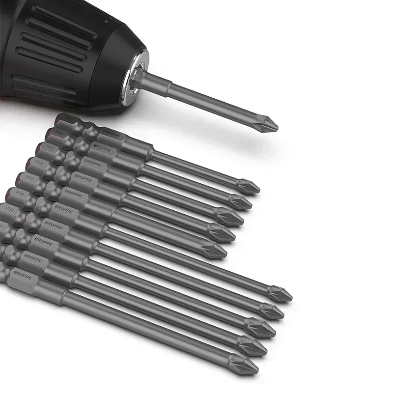 Anti-slip Driver Set Bits Tool Bit 5pcs Screw Drill Extractor Screwdriver Phillips Cross 1/4" Screwdriver Head Magnetic
Anti-slip Driver Set Bits Tool Bit 5pcs Screw Drill Extractor Screwdriver Phillips Cross 1/4" Screwdriver Head Magnetic