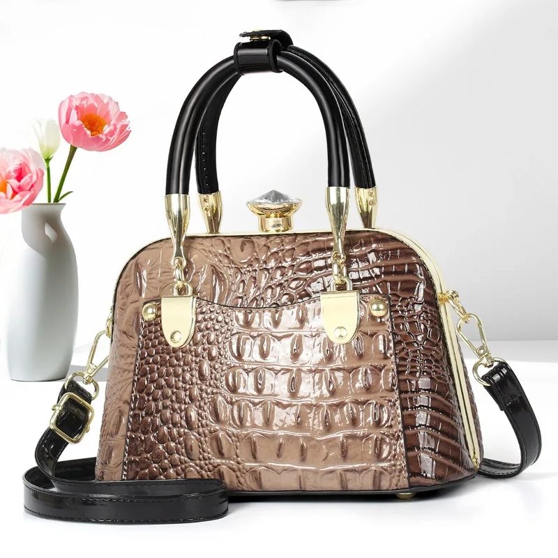 2025 New Luxury Handbags Women Bags Designer Crocodile Pattern Ladies Boston Shoulder Bag High Quality Womens Casual Tote Bag
2025 New Luxury Handbags Women Bags Designer Crocodile Pattern Ladies Boston Shoulder Bag High Quality Womens Casual Tote Bag