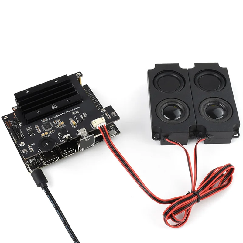 USB Audio Codec Module For Jetson Nano Sound Card Driver-Free Onboard 2CH Speaker Interface For Jetson Nano B01 2GB
USB Audio Codec Module For Jetson Nano Sound Card Driver-Free Onboard 2CH Speaker Interface For Jetson Nano B01 2GB