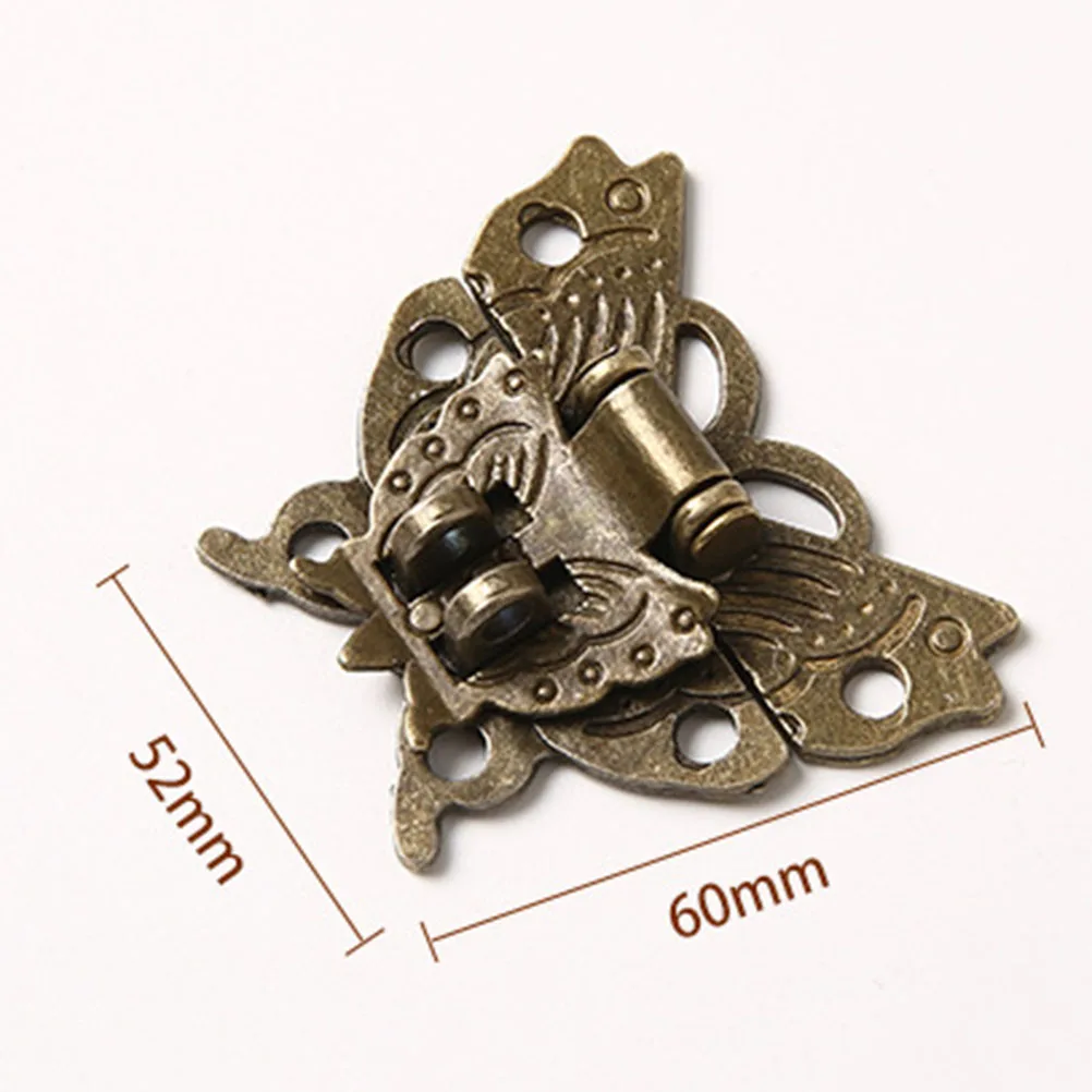 Butterfly Buckle Latches for Boxes Wooden Gift Lock Padlock Alloy Suitcase Hasp Hook Locks Jewelry Chests
Butterfly Buckle Latches for Boxes Wooden Gift Lock Padlock Alloy Suitcase Hasp Hook Locks Jewelry Chests