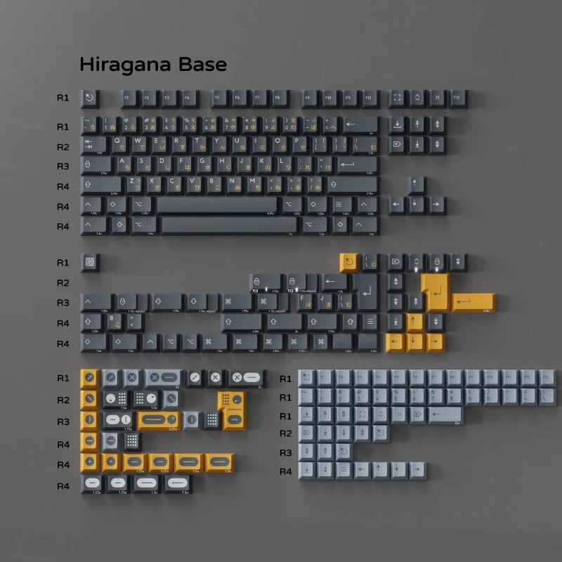 PBTfans Twist R2 Keycap Set PBT Custom Vintage Gray Blue Keyboard Cap Cherry Profile Gaming Key Cap for Mechanical Keyboard Gift
PBTfans Twist R2 Keycap Set PBT Custom Vintage Gray Blue Keyboard Cap Cherry Profile Gaming Key Cap for Mechanical Keyboard Gift