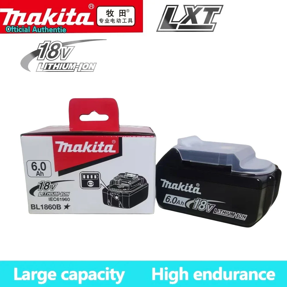 Original Makita 18V 5/6/Ah rechargeable battery, fast charging, Makita BL1830 BL1840 BL1850 18650 power tool battery, charger,
Original Makita 18V 5/6/Ah rechargeable battery, fast charging, Makita BL1830 BL1840 BL1850 18650 power tool battery, charger,