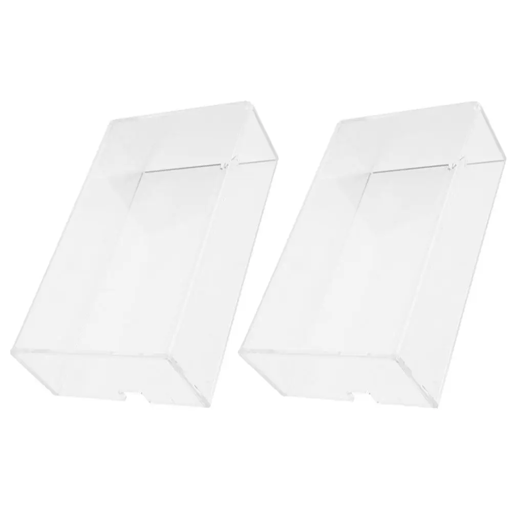 2Pcs Clear Acrylic Mouse Cover Scratch Resistant Washable Removable Protective Cover for Wireless Laptop Office Home Use
2Pcs Clear Acrylic Mouse Cover Scratch Resistant Washable Removable Protective Cover for Wireless Laptop Office Home Use