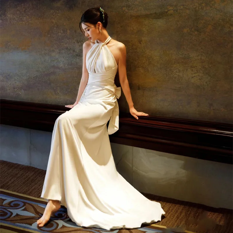 White Engagement Dr Ne Hanging Wedding Gown Long Skirt Faionable Svel Polyester Fiber Adult Ceremony Par Dr
White Engagement Dr Ne Hanging Wedding Gown Long Skirt Faionable Svel Polyester Fiber Adult Ceremony Par Dr