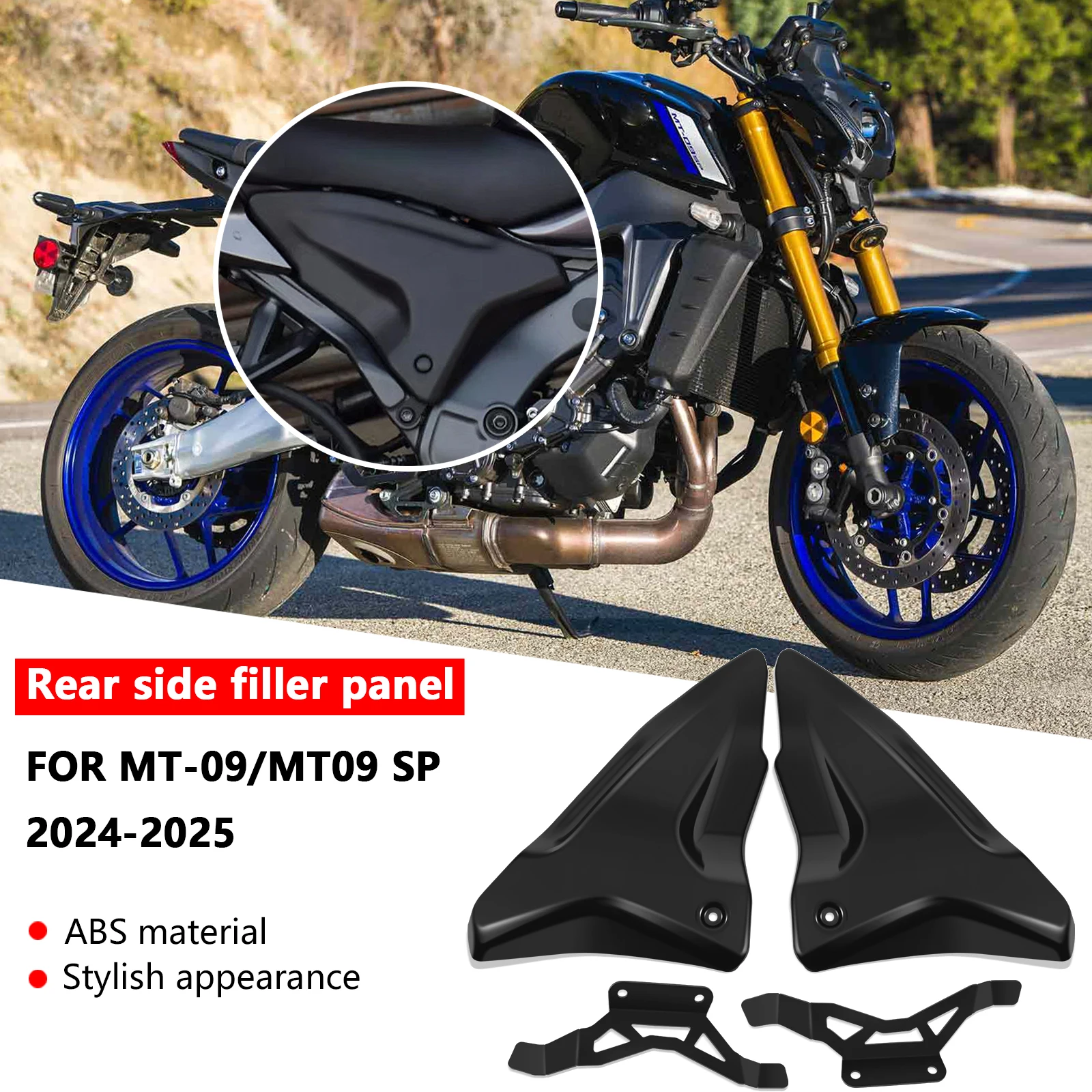 Для MT 09 MT09 SP 2024-2025 новые аксессуары, задняя крышка, боковая панель, наполнитель, направляющая обтекателя, боковая крышка мотоцикла
Для MT 09 MT09 SP 2024-2025 новые аксессуары, задняя крышка, боковая панель, наполнитель, направляющая обтекателя, боковая крышка мотоцикла