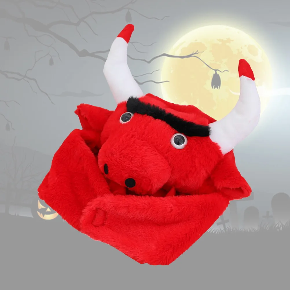 Bull Head Cover Cap Photo Hat Stuffed Animals Kids Filling Funny Headwear Cow Party Hat Cosplay Halloween Christmas Soft 
Bull Head Cover Cap Photo Hat Stuffed Animals Kids Filling Funny Headwear Cow Party Hat Cosplay Halloween Christmas Soft