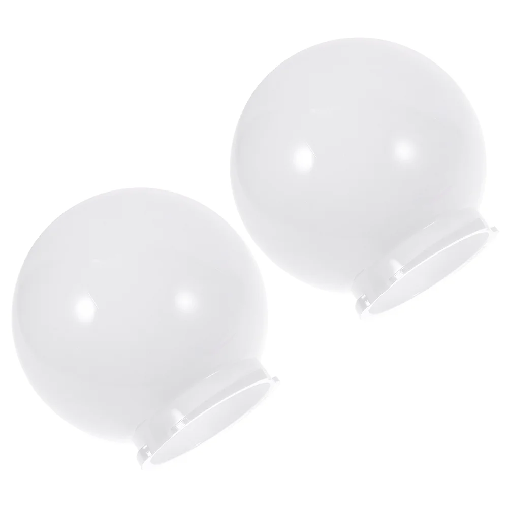 2 Pcs Outdoor Light Fixture Ball Lampshade Wall Bulb Globe Replacement Cover White Patio Miss
2 Pcs Outdoor Light Fixture Ball Lampshade Wall Bulb Globe Replacement Cover White Patio Miss