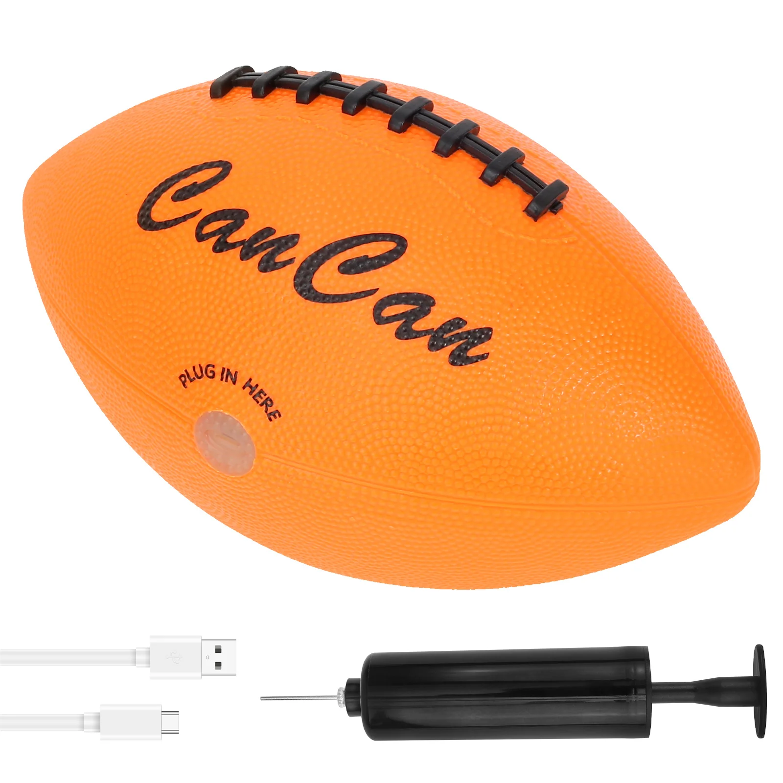 Light Up Football Outdoor Glow in The Dark Football Rubber LED Light Up Football USB Rechargeable Glow Football Toys with Pump
Light Up Football Outdoor Glow in The Dark Football Rubber LED Light Up Football USB Rechargeable Glow Football Toys with Pump