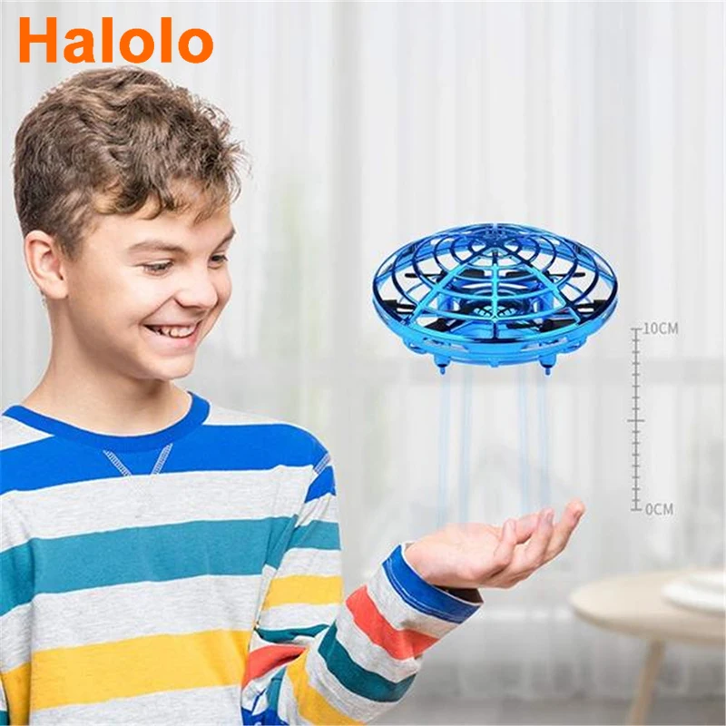 UFO Drone Kids Toys Fly Helicopter Infraed Hand Sensing Induction RC Aircraft Upgrade Quadcopter for Children,Adult Gift
UFO Drone Kids Toys Fly Helicopter Infraed Hand Sensing Induction RC Aircraft Upgrade Quadcopter for Children,Adult Gift