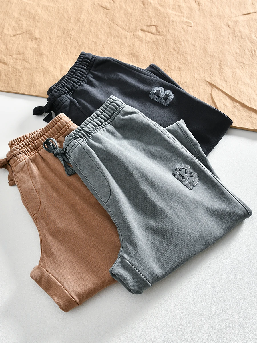 Retro Casual Straight Leg Pants Men's Color Embroidered Fleece Lined Fashionable Leisure Trousers Autumn Winter
Retro Casual Straight Leg Pants Men's Color Embroidered Fleece Lined Fashionable Leisure Trousers Autumn Winter