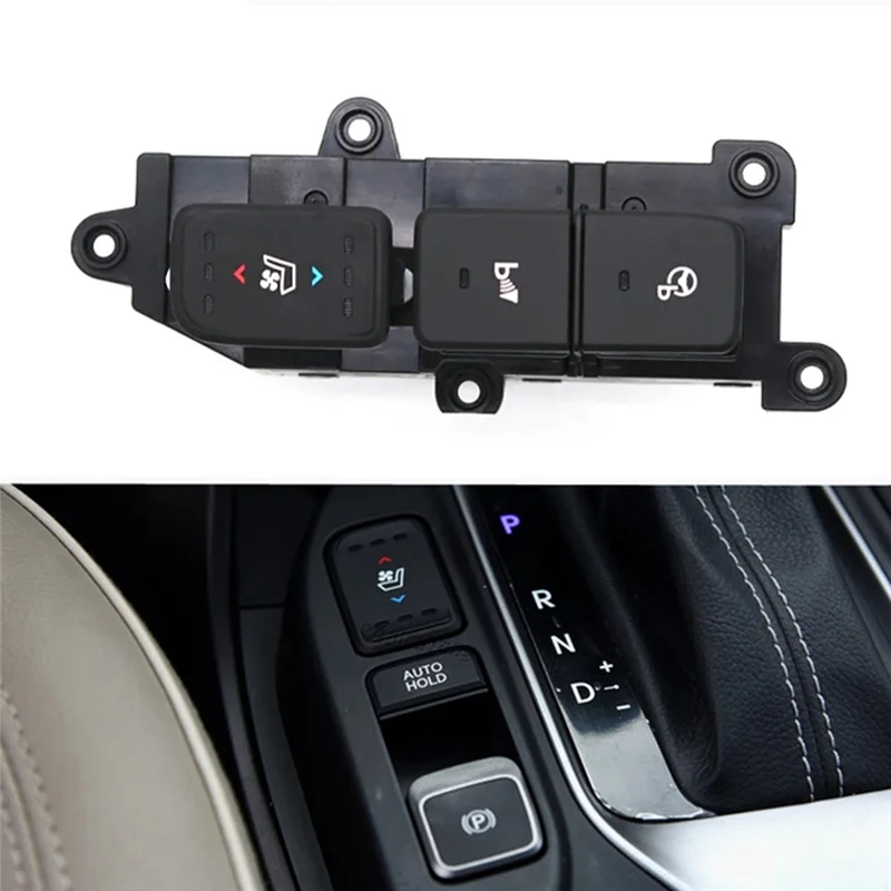 2 PCS Electronic Handbrake Switch Seat Ventilation Heating Button Switch Assembly Black ABS Car For Santa Fe
2 PCS Electronic Handbrake Switch Seat Ventilation Heating Button Switch Assembly Black ABS Car For Santa Fe