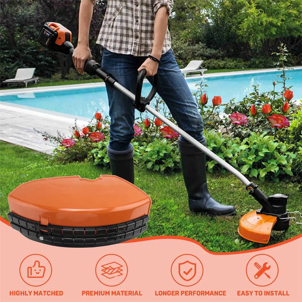 ABPO FS120 Trimmer Guard Fits for STIHL FS110 FS130 FS160 FS180 FS200 FS220 FS240 FS250,Replaces 4119 007 1013
ABPO FS120 Trimmer Guard Fits for STIHL FS110 FS130 FS160 FS180 FS200 FS220 FS240 FS250,Replaces 4119 007 1013