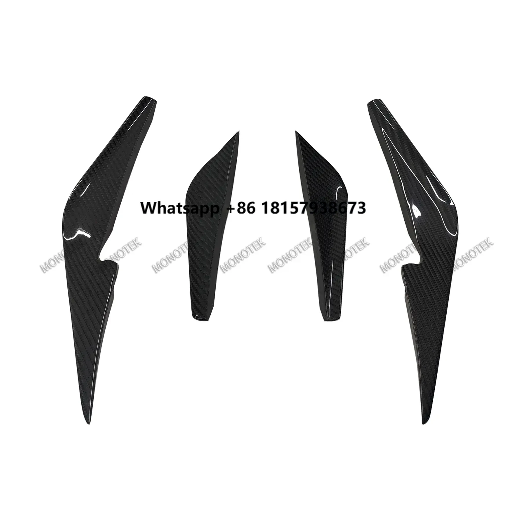 Front Bumper Spoiler Glossy Black Carbon Front Bumper Body Kits for Lotus Emira
Front Bumper Spoiler Glossy Black Carbon Front Bumper Body Kits for Lotus Emira