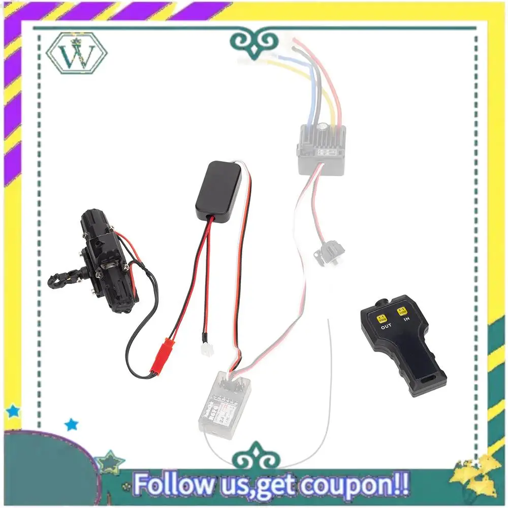 NEW CH3 3 Channel Simulated Winch Control Wireless Remote & Receiver For 1/10 RC Crawler Axial SCX10 Traxxas Trx4 Parts
NEW CH3 3 Channel Simulated Winch Control Wireless Remote & Receiver For 1/10 RC Crawler Axial SCX10 Traxxas Trx4 Parts