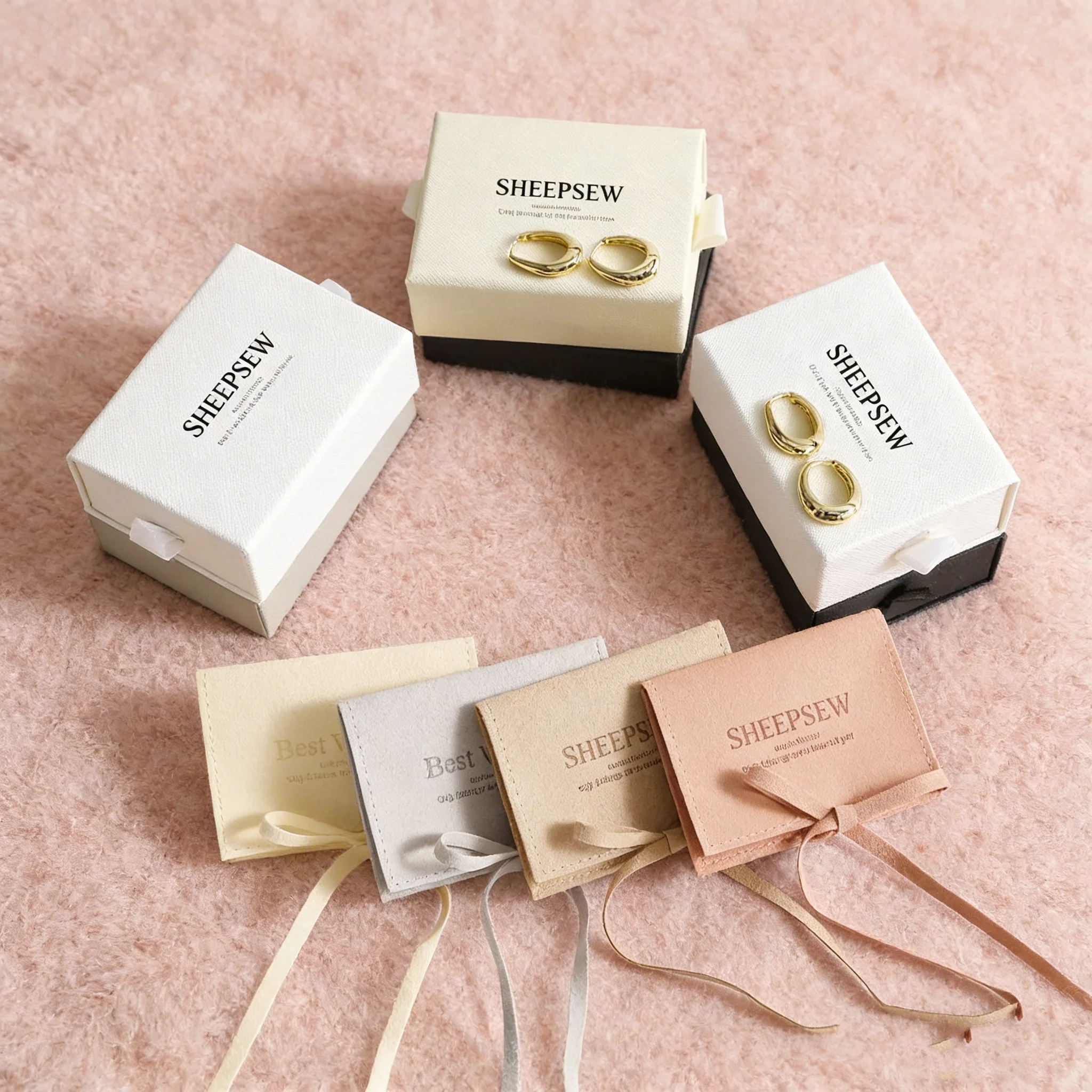 Шкатулка для украшений SHEEPSEW 9*7 см с мешочком, выдвижная подарочная упаковка для ожерелья и серег, с возможностью нанесения логотипа
Шкатулка для украшений SHEEPSEW 9*7 см с мешочком, выдвижная подарочная упаковка для ожерелья и серег, с возможностью нанесения логотипа