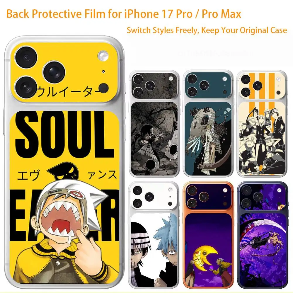 Anime S-Soul Eater Premium Skin Wrap for iPhone 17 Pro/Max, Back Frame Camera Protective Decal (Not Case)
Anime S-Soul Eater Premium Skin Wrap for iPhone 17 Pro/Max, Back Frame Camera Protective Decal (Not Case)