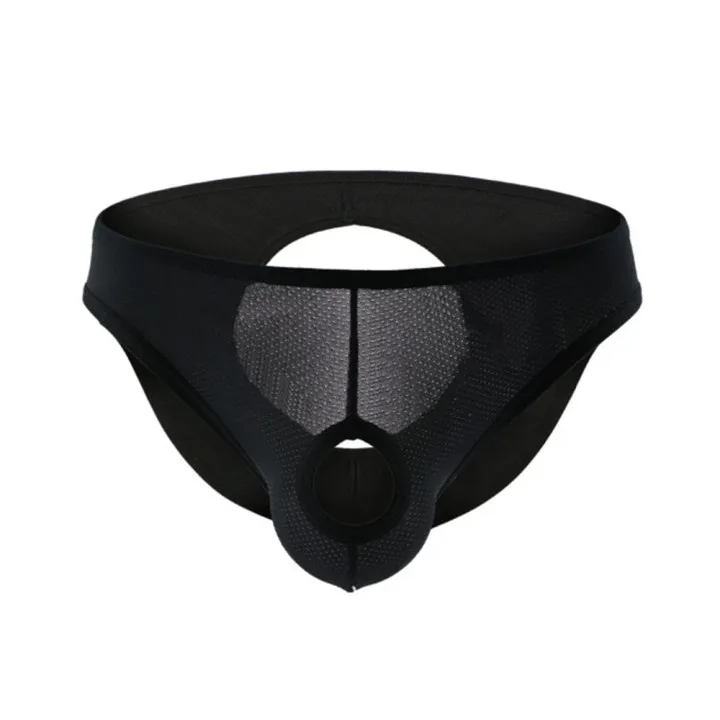 Men's Pouch Lingerie Back Open Underwear Gays Sexy Trunk Elastic Panties Breathable Shorts Mesh Hollow Out Briefs Underpants
Men's Pouch Lingerie Back Open Underwear Gays Sexy Trunk Elastic Panties Breathable Shorts Mesh Hollow Out Briefs Underpants