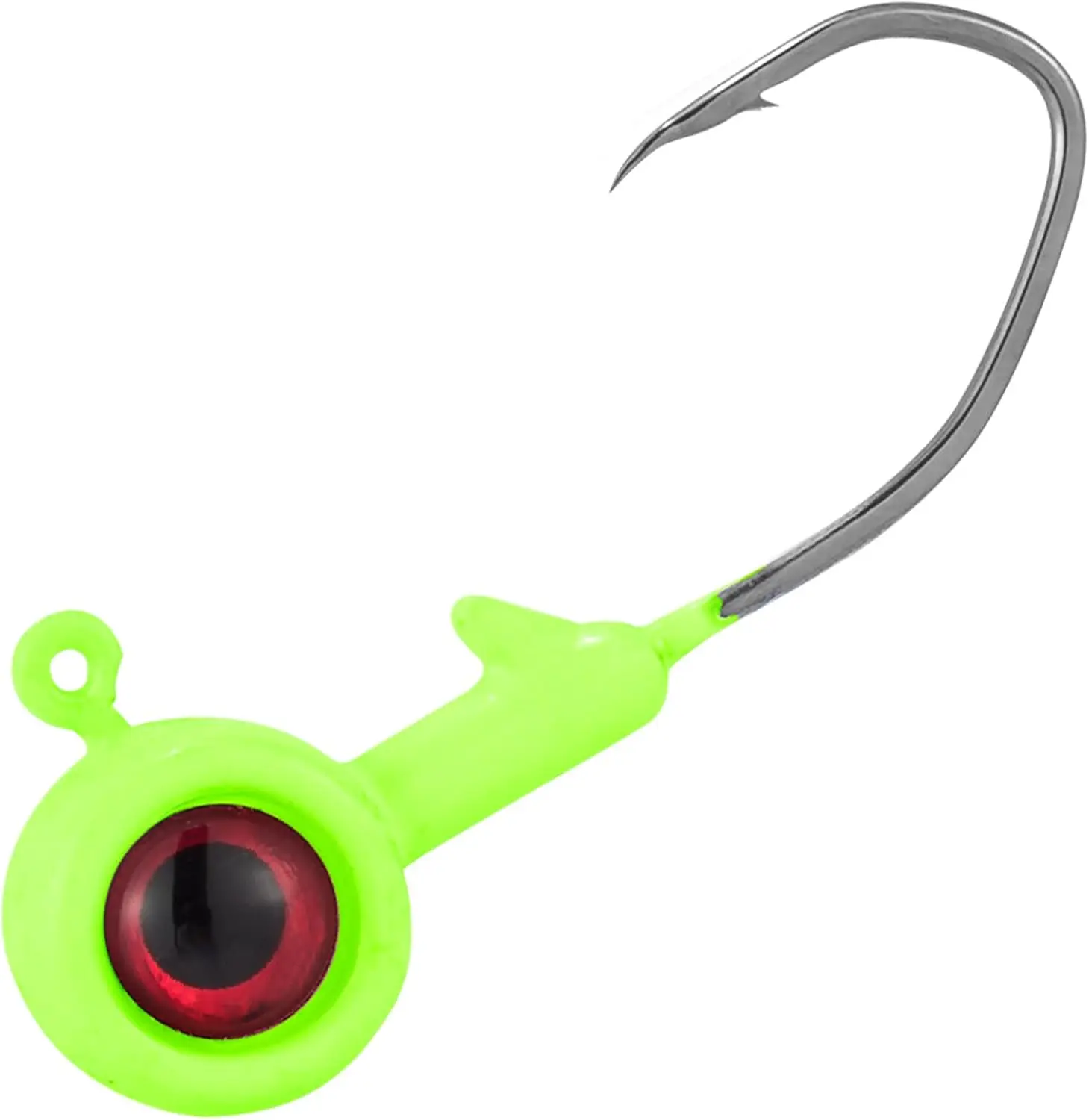 3D Eyes Crappie Jig Head 1/32oz 1/16oz 1/8oz Freshwater Panfish Trout Bass Fishing Lure
3D Eyes Crappie Jig Head 1/32oz 1/16oz 1/8oz Freshwater Panfish Trout Bass Fishing Lure