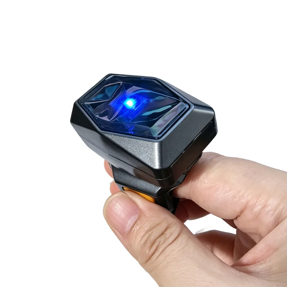 Bluetooth 2.4GHz Wireless Finger 2D Barcode Scanner Portable USB Wearable Bar Code Reader
Bluetooth 2.4GHz Wireless Finger 2D Barcode Scanner Portable USB Wearable Bar Code Reader