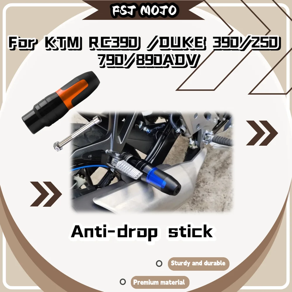 For KTM RC390 DUKE390 250 790 890ADV CNC Exhaust Pipe Protector, Labor-Saving Anti-Fall Slider Parts
For KTM RC390 DUKE390 250 790 890ADV CNC Exhaust Pipe Protector, Labor-Saving Anti-Fall Slider Parts