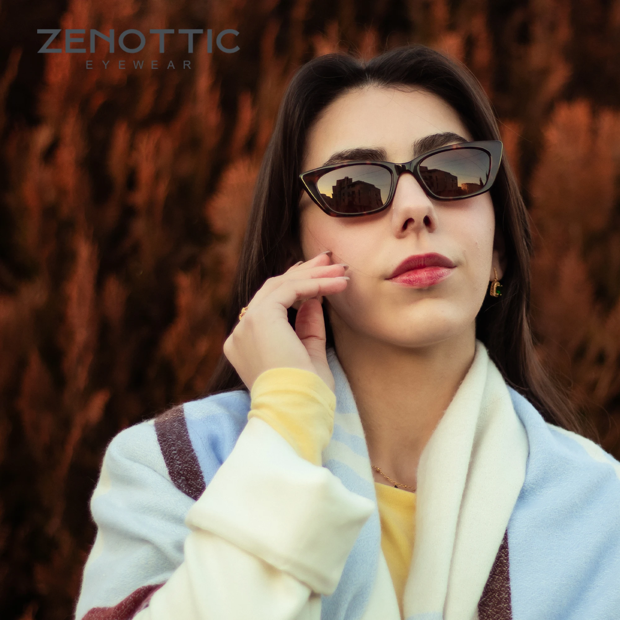ZENOTTIC маленькие поляризационные солнцезащитные очки «кошачий глаз», женские модные оттенки, 100% защита от ультрафиолета, модные солнцезащитные очки ручной работы из ацетата
ZENOTTIC маленькие поляризационные солнцезащитные очки «кошачий глаз», женские модные оттенки, 100% защита от ультрафиолета, модные солнцезащитные очки ручной работы из ацетата