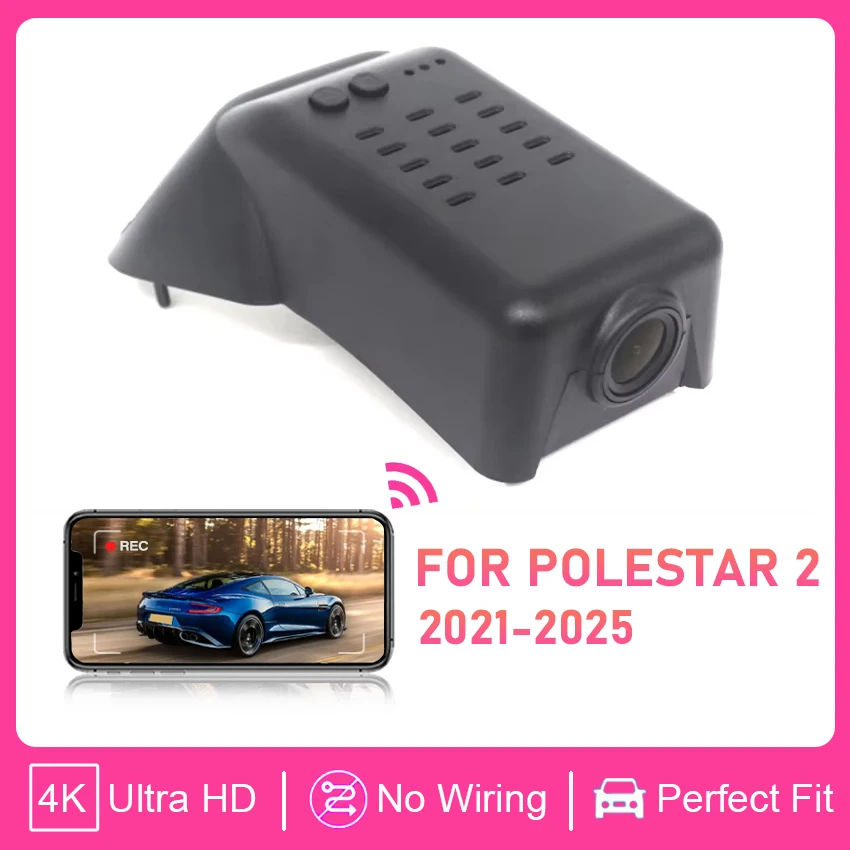 For Polestar 2 2020-2025 Front and Rear plug and play Dash Cam for Car Camera Recorder Dashcam WIFI Car Dvr Recording Devices
For Polestar 2 2020-2025 Front and Rear plug and play Dash Cam for Car Camera Recorder Dashcam WIFI Car Dvr Recording Devices
