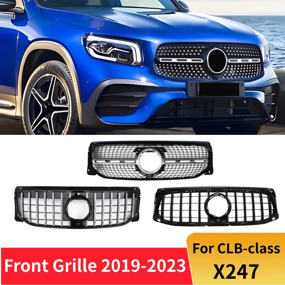 Передняя впускная маска, решетка, бампер, сетка, тюнинговые аксессуары для Mercedes Benz GLB X247 W247 2019-2023 GT Stars Style Body Kit 
Передняя впускная маска, решетка, бампер, сетка, тюнинговые аксессуары для Mercedes Benz GLB X247 W247 2019-2023 GT Stars Style Body Kit