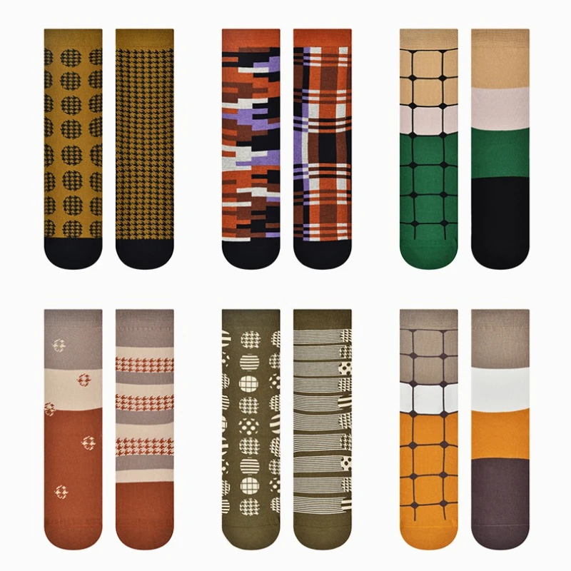 Funny Geometric Pattern Camouflage Plants Flowers AB Socks Women Fashion High Elasticity Cotton Crew Socks Harajuku Casual Sock
Funny Geometric Pattern Camouflage Plants Flowers AB Socks Women Fashion High Elasticity Cotton Crew Socks Harajuku Casual Sock