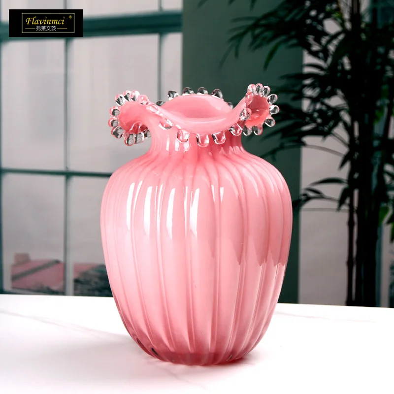 High appearance small fresh personality glass gifts household living room Vase Decoration
High appearance small fresh personality glass gifts household living room Vase Decoration
