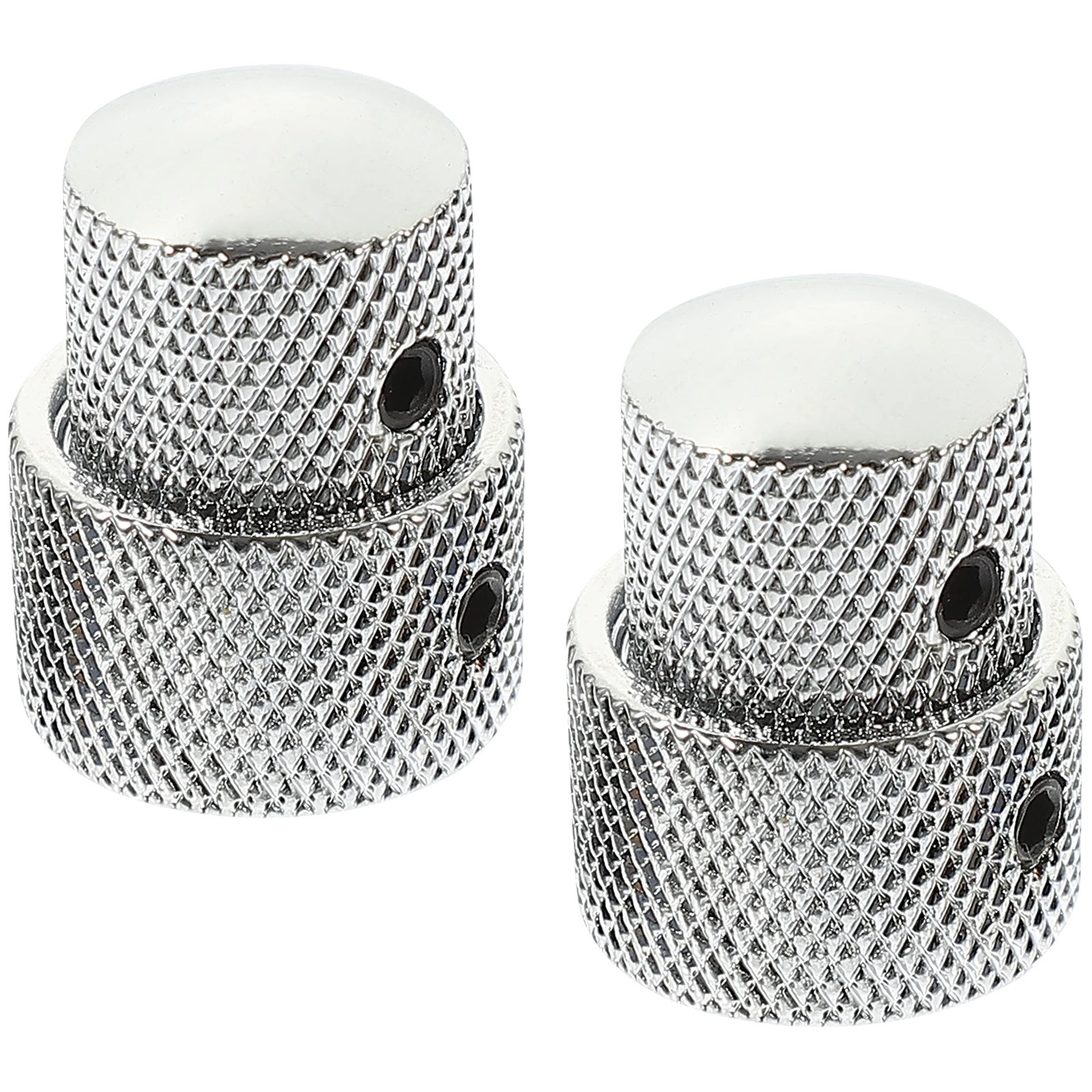 2pcs Potentiometer Knobs Electric Guitar Bass Volume Control Metal Double Layer Musical Instrument Accessories
2pcs Potentiometer Knobs Electric Guitar Bass Volume Control Metal Double Layer Musical Instrument Accessories