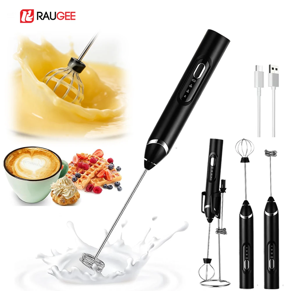 Ручной вспениватель молока, беспроводной миксер-венчик для кофе 2 в 1, блендер для яиц, мешалка, вспениватель молока для капучино, латте
Ручной вспениватель молока, беспроводной миксер-венчик для кофе 2 в 1, блендер для яиц, мешалка, вспениватель молока для капучино, латте