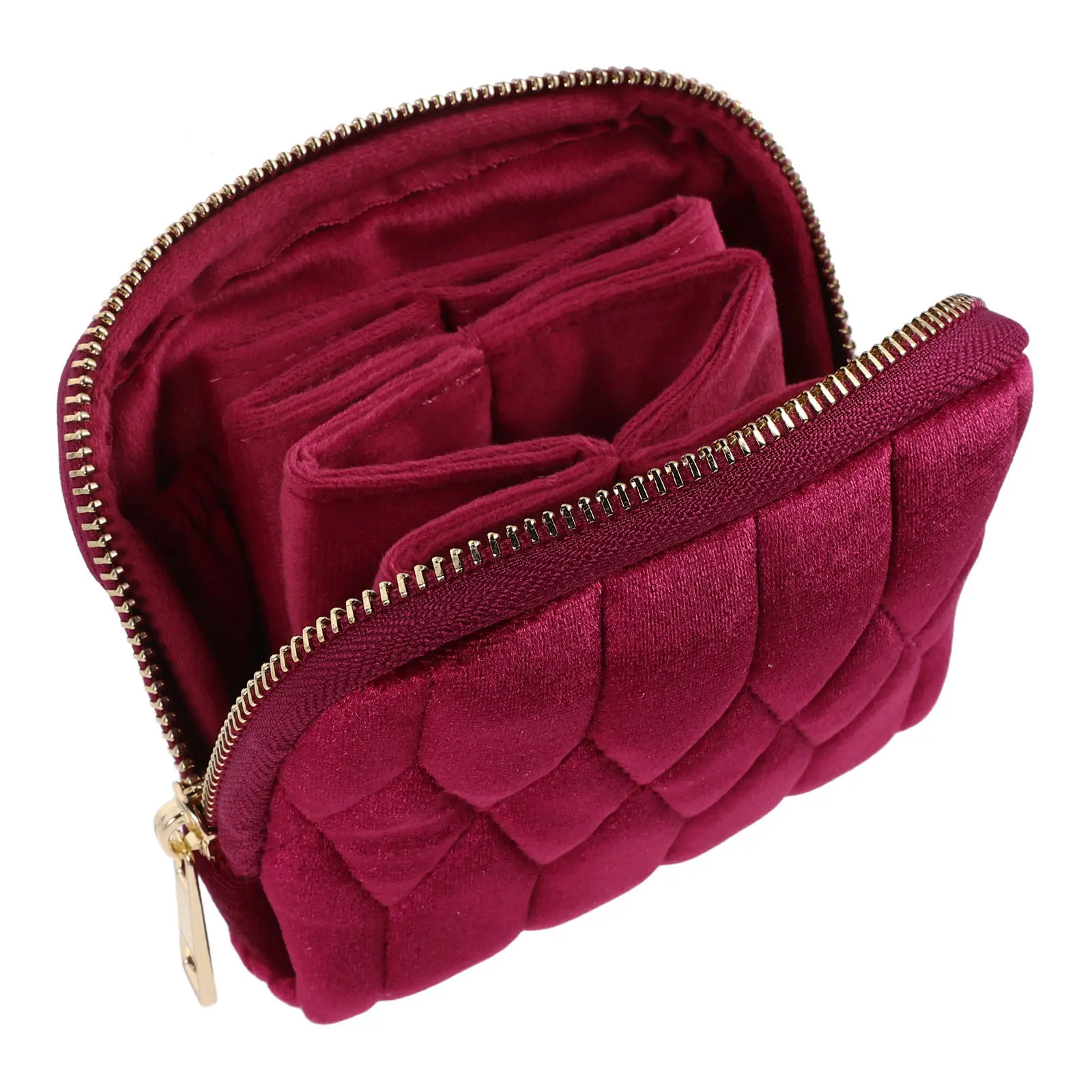 Compact Travel Jewelry Case Multi Layer Zippered Pouch Mini Storage Organizer for Rings Earrings Bracelets Portable Jewelry Bag
Compact Travel Jewelry Case Multi Layer Zippered Pouch Mini Storage Organizer for Rings Earrings Bracelets Portable Jewelry Bag