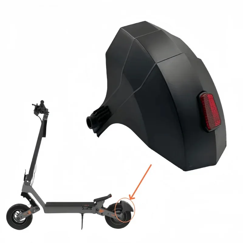 Rear Mudguard for KuKirin G3 G4 Electric Scooter, ABS Plastic Anti-Wear Fender with Reflective Strap Replacement Parts
Rear Mudguard for KuKirin G3 G4 Electric Scooter, ABS Plastic Anti-Wear Fender with Reflective Strap Replacement Parts