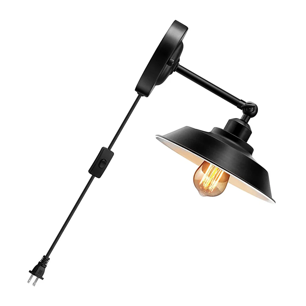 Insert Wall Sconce Sconces Vintage American Style Plug Light Lamp for Bedroom Lights Wrought Iron
Insert Wall Sconce Sconces Vintage American Style Plug Light Lamp for Bedroom Lights Wrought Iron