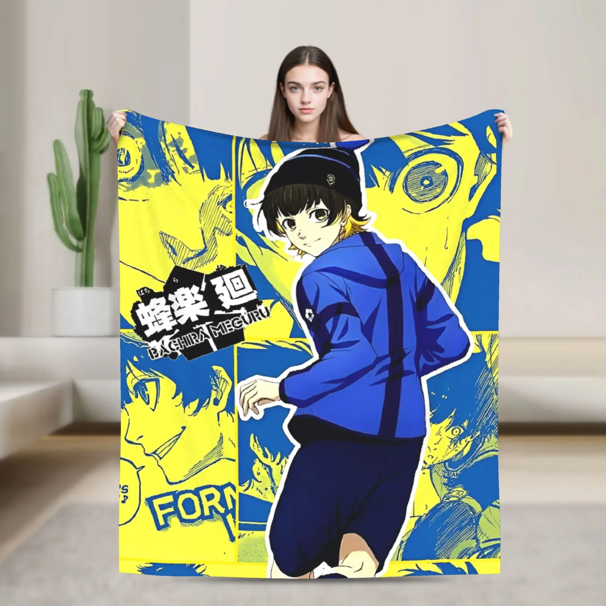 Japanese Anime Blue Locks Blankets Coral Fleece Plush Spring/Autumn Thin Throw Blanket for Bedding Outdoor Plush Thin Quilt
Japanese Anime Blue Locks Blankets Coral Fleece Plush Spring/Autumn Thin Throw Blanket for Bedding Outdoor Plush Thin Quilt
