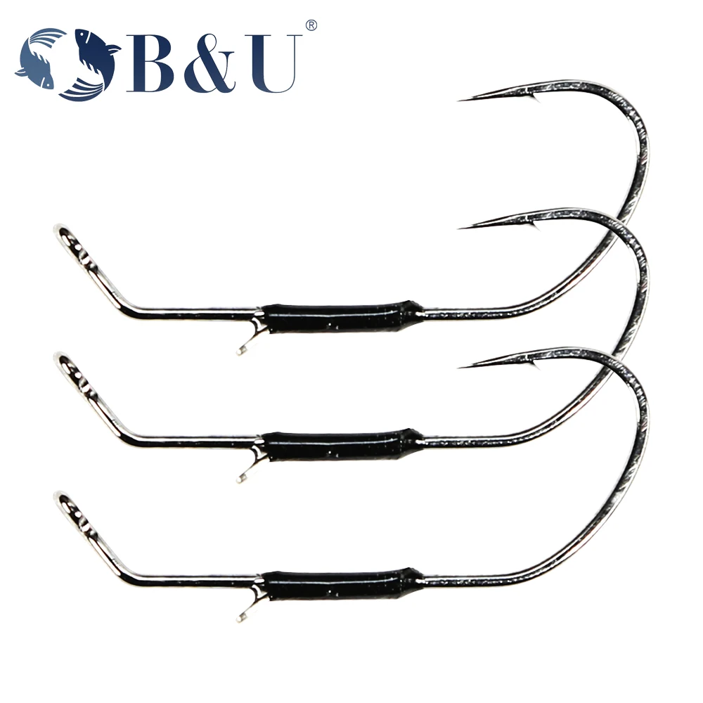 B&U 5pcs Hover Strolling Shot Hook Finesse Soft Lure Hook Zander Fishing Lures Diy Weedless Jighead Hover Strolling Rig Fishing
B&U 5pcs Hover Strolling Shot Hook Finesse Soft Lure Hook Zander Fishing Lures Diy Weedless Jighead Hover Strolling Rig Fishing