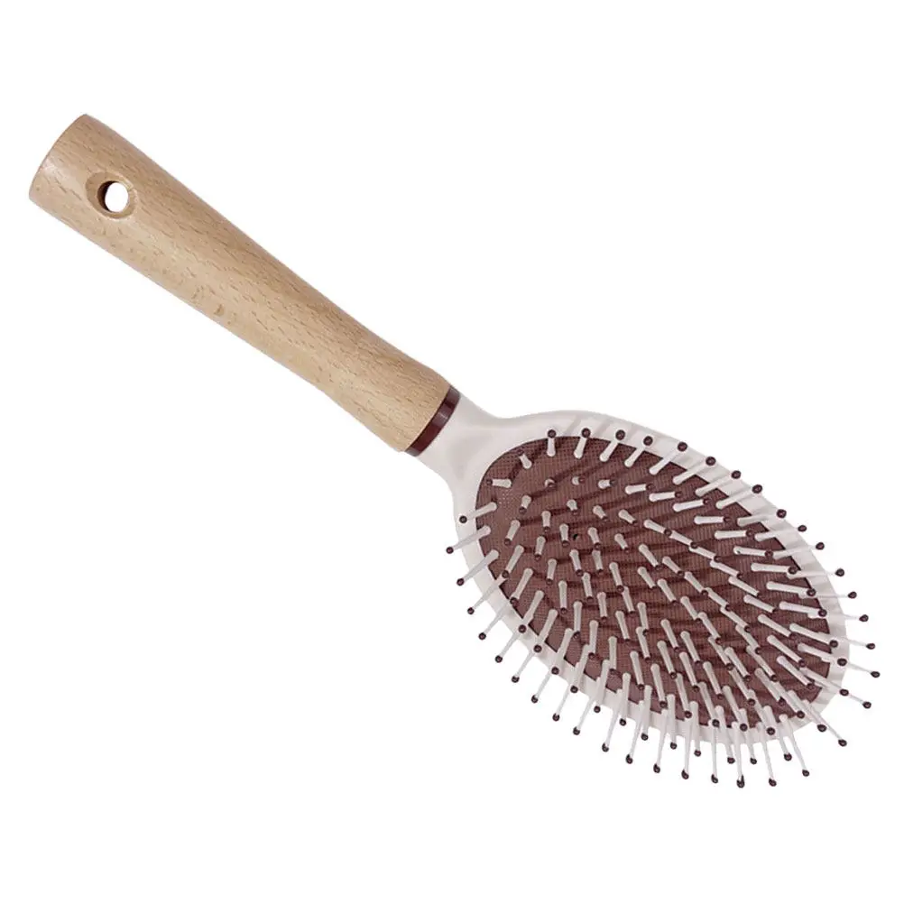 Portable Scalp Massage Hair Brush with Ergonomic Wood Handle Soft Bristles for Detangling Curly Thick Hair Travel Home Use
Portable Scalp Massage Hair Brush with Ergonomic Wood Handle Soft Bristles for Detangling Curly Thick Hair Travel Home Use