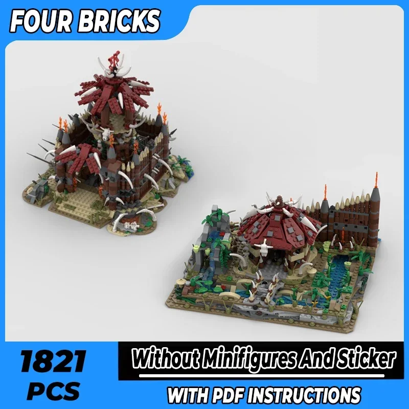 Rings Movie Model Moc Building Bricks Orc Watchtower And Orc Burrow Technology Modular Block Gift Christmas Toy DIY Set Assembly
Rings Movie Model Moc Building Bricks Orc Watchtower And Orc Burrow Technology Modular Block Gift Christmas Toy DIY Set Assembly