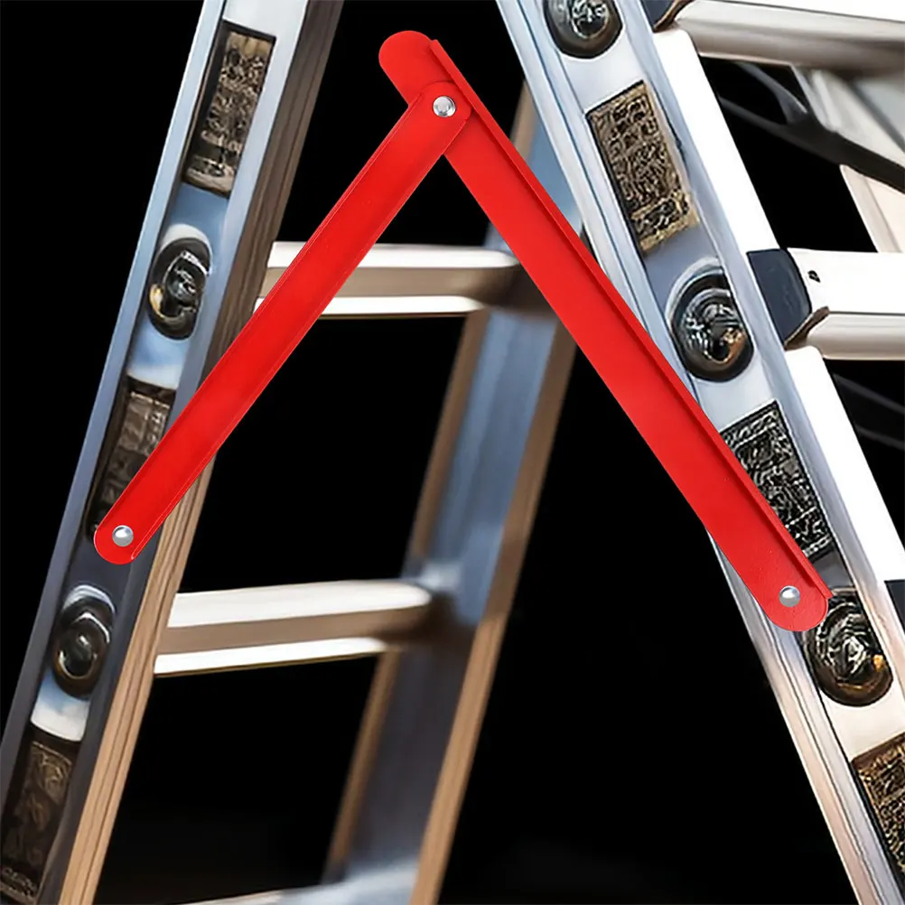 2pcs Folding Hinge Replacement Kit Galvanized Steel Support Hinge For Step Ladder Attic Ladder Engineering Parts Metal Hinges