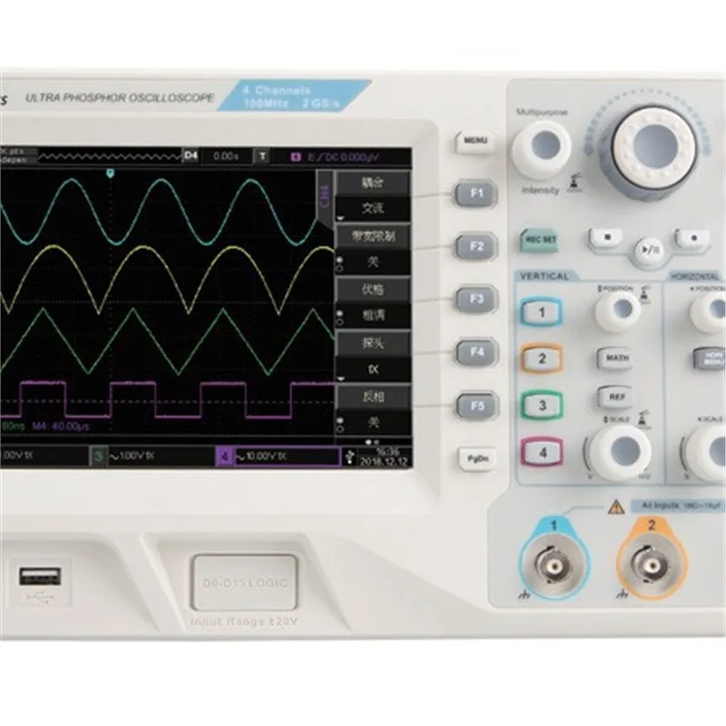 UPO3000CS series, digital fluorescent oscilloscope
UPO3000CS series, digital fluorescent oscilloscope