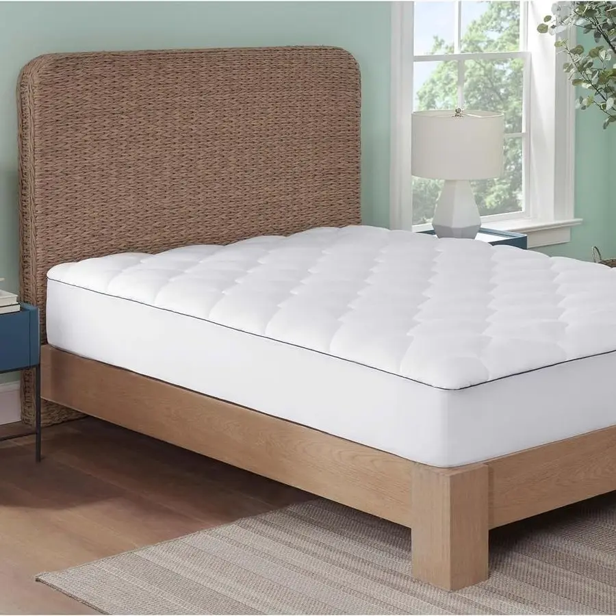 Наматрасник Ocean Breeze Elastic Fitted с дышащим покрытием Pillow Top, наполнителем из экологичных волокон и чехлом из тенселя для всех сезонов
Наматрасник Ocean Breeze Elastic Fitted с дышащим покрытием Pillow Top, наполнителем из экологичных волокон и чехлом из тенселя для всех сезонов