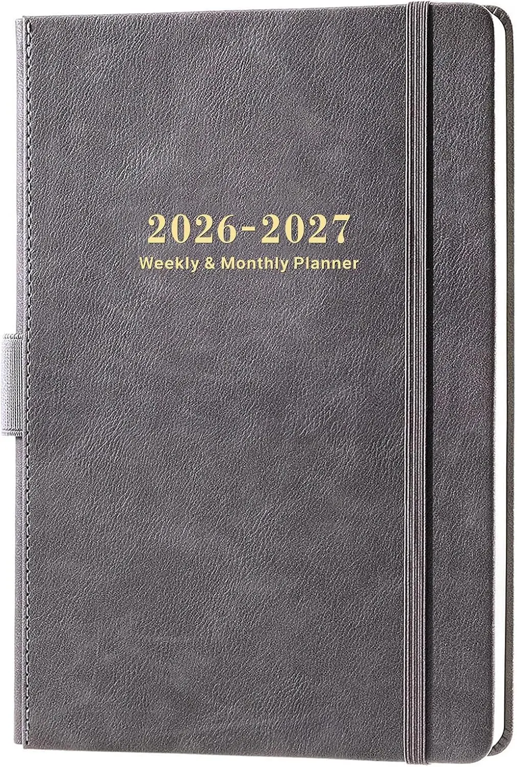 2026-2027 Planner 5.75x8.25 Inches, Weekly & Monthly with Stickers, Pen Holder, Inner Pocket, 44 Notes Pages - Gray
2026-2027 Planner 5.75x8.25 Inches, Weekly & Monthly with Stickers, Pen Holder, Inner Pocket, 44 Notes Pages - Gray
