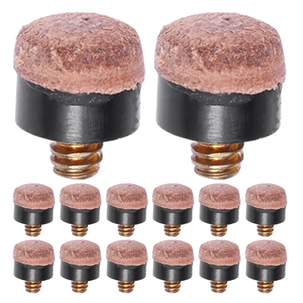 20Pcs Pool Cue Tips Screw on Hard Synthetic Replacement for Snooker Billiard Stick Enhanced Ball Control
20Pcs Pool Cue Tips Screw on Hard Synthetic Replacement for Snooker Billiard Stick Enhanced Ball Control
