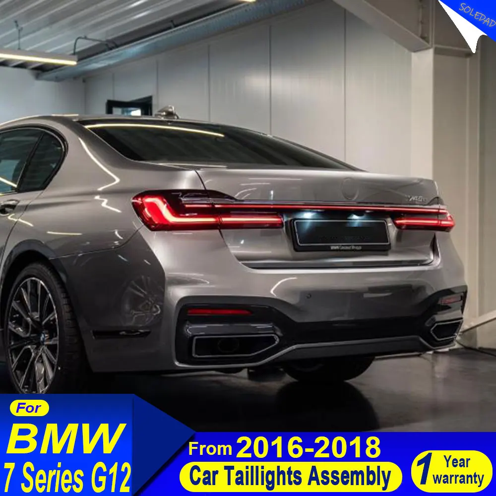 Taillight For BMW 7 Series G12 2016-2018 Tail light LED Car Rear Tail Light Lamp Accessories Daytime Running Dynamic Turn Signal
Taillight For BMW 7 Series G12 2016-2018 Tail light LED Car Rear Tail Light Lamp Accessories Daytime Running Dynamic Turn Signal