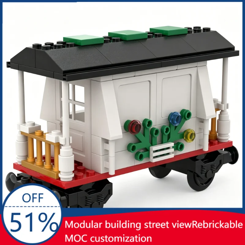 94PCS Holiday Train Passenger Rail Car Building Blocks Vehicle Model Custom DIY Assembly Educational Toy Gift for Kids Boys Girl
94PCS Holiday Train Passenger Rail Car Building Blocks Vehicle Model Custom DIY Assembly Educational Toy Gift for Kids Boys Girl