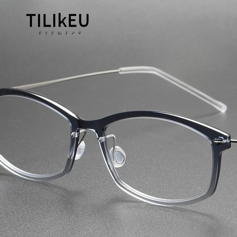 Fashion Screwless Designer Nylon Titanium Ultra-light Eyeglasses Frame Women Business Square Retro Men Screw Free Eyewear Gafas
Fashion Screwless Designer Nylon Titanium Ultra-light Eyeglasses Frame Women Business Square Retro Men Screw Free Eyewear Gafas
