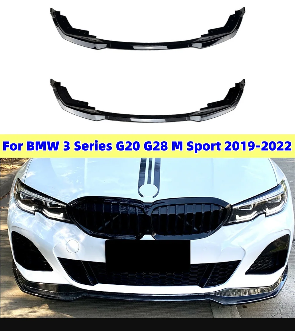 Gloss Black Car Front Bumper Splitter Lip For BMW 3 Series G20 G21 320i 330i 2019-2022 M Sport Diffuser Guard Body Kit Cover
Gloss Black Car Front Bumper Splitter Lip For BMW 3 Series G20 G21 320i 330i 2019-2022 M Sport Diffuser Guard Body Kit Cover