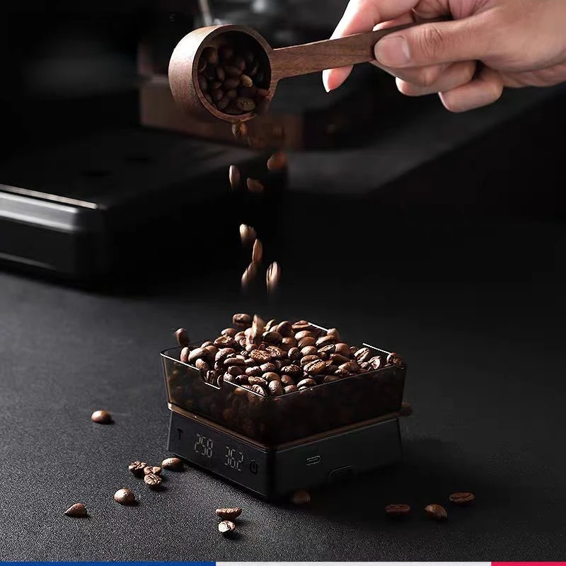 Professional Italian Coffee Scale, 0.1g Digital Precision,Bean Scale with Timer for Hand Drip&Espresso,Mini Kitchen Scale
Professional Italian Coffee Scale, 0.1g Digital Precision,Bean Scale with Timer for Hand Drip&Espresso,Mini Kitchen Scale